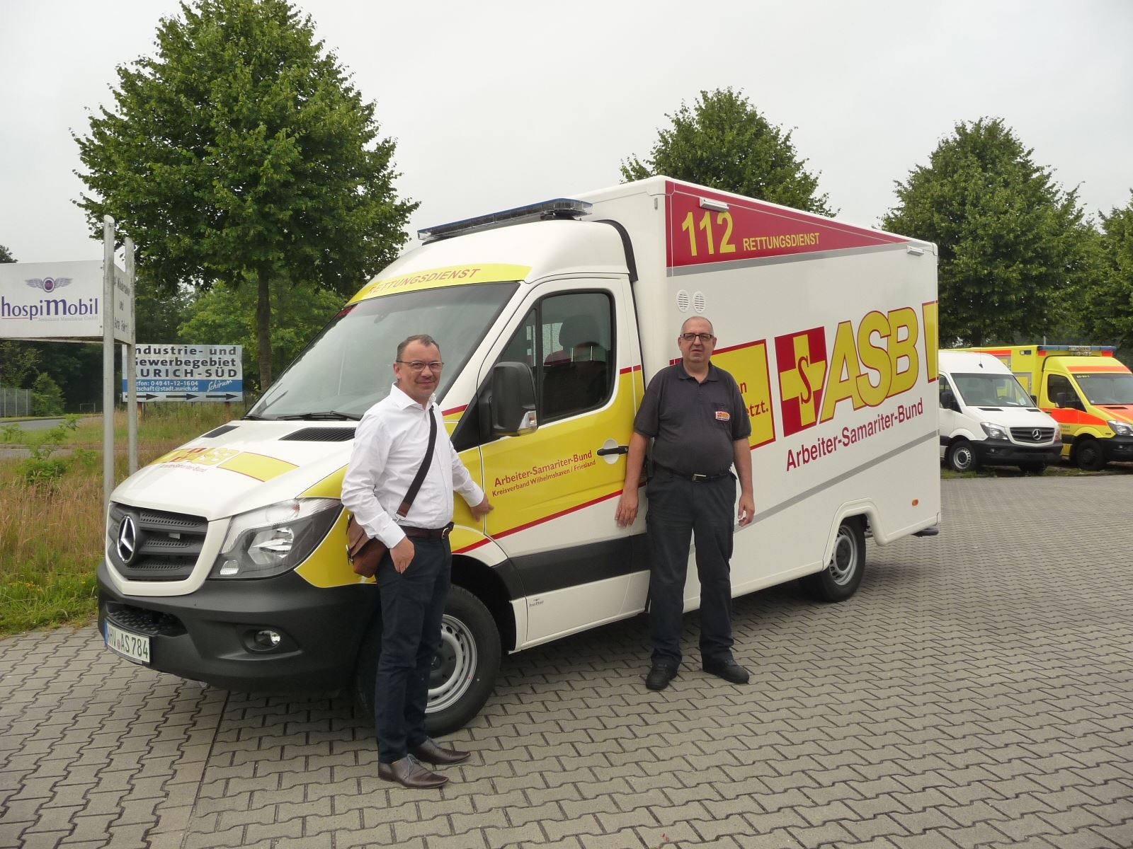 Unser neuer Rettungswagen