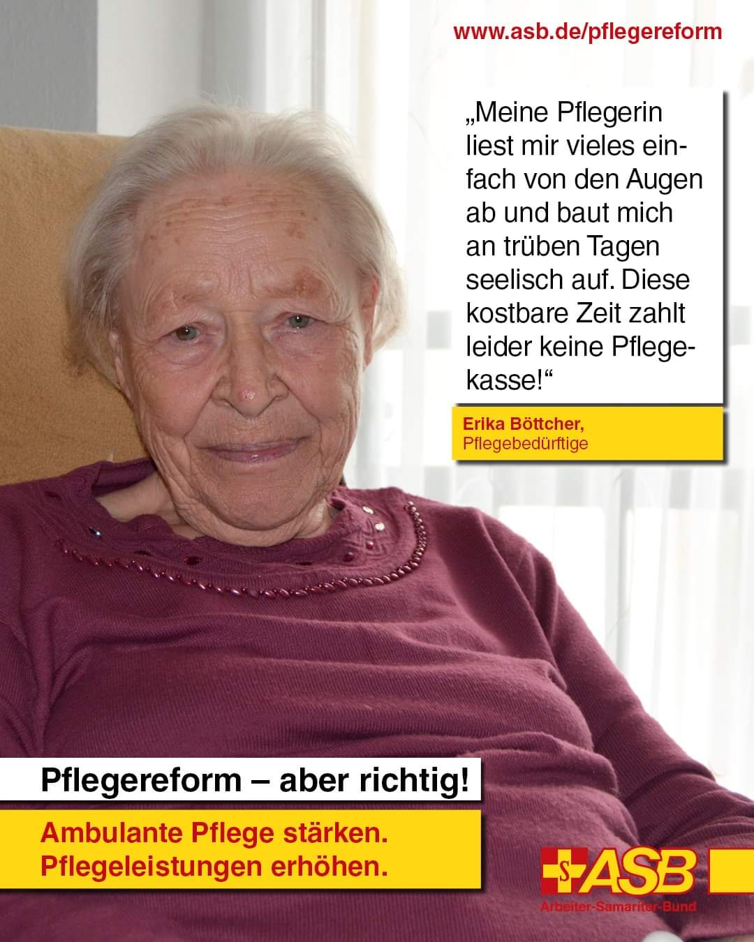 Pflegereform - aber richtig!